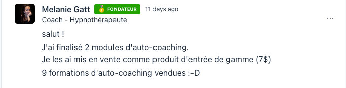 - Accompagnement 1:1 - Business en ligne & marketing