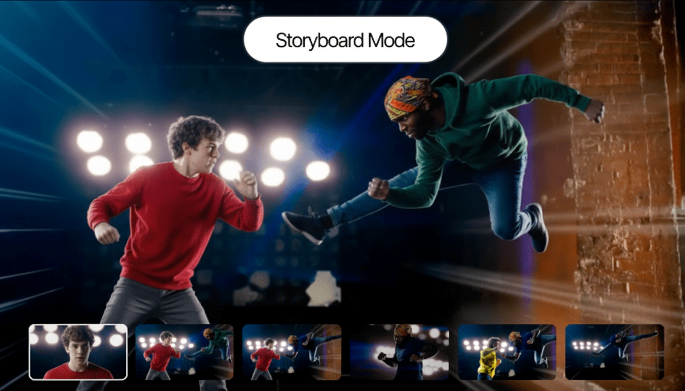 Higgsfield Popcorn Storyboard AI